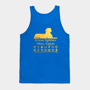 Great Sphinx: Giza, Egypt V02 Tank Top